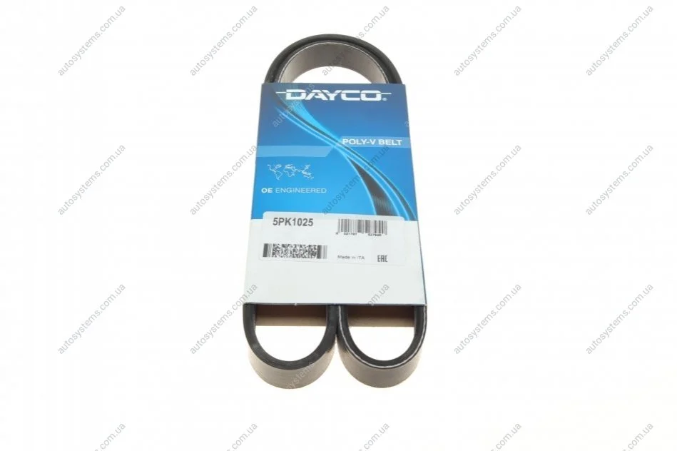 Ремінь генератора Mazda 626 1.8i 92-97 DAYCO 5PK1025 (фото 1)