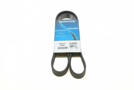 6 PK 1215 Ремінь поліклиновий DAYCO 6PK1215