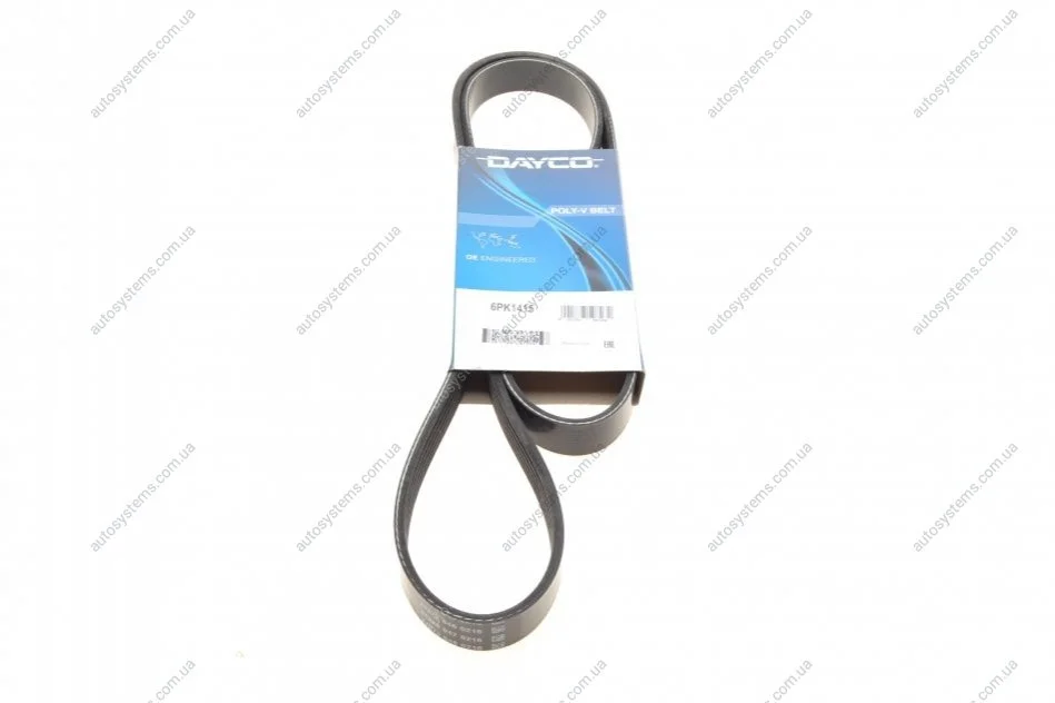 Ремінь генератора Ford Connect 1.8TDCI DAYCO 6PK1415 (фото 1)