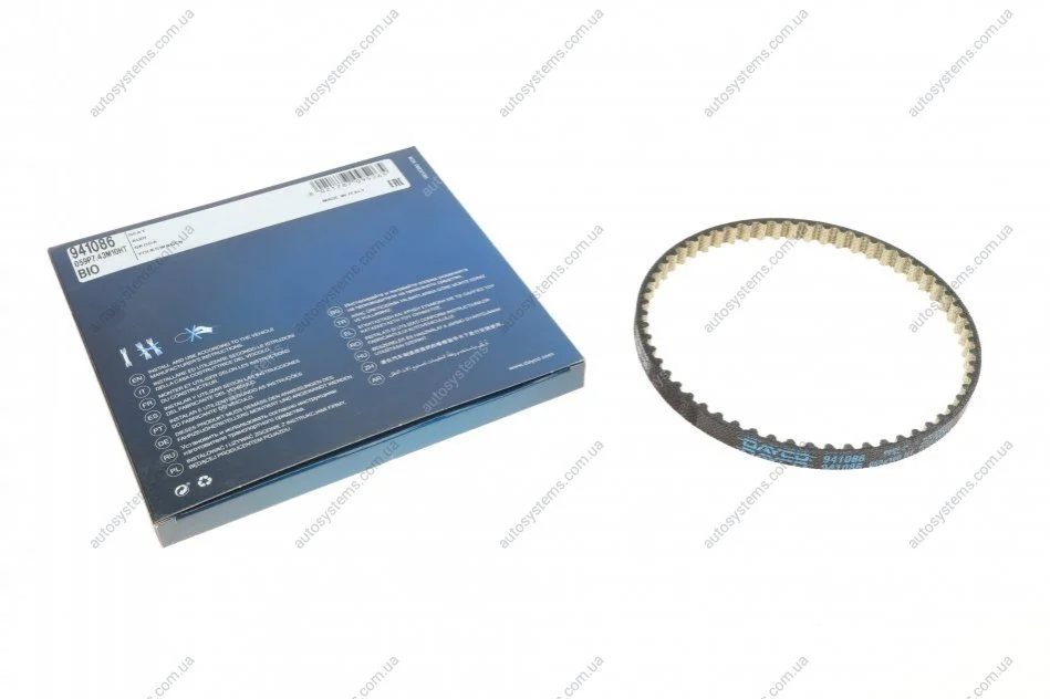 Ремінь ГРМ VW Crafter 2.0TDI 2012- (z=59) (масляного насосу) DAYCO 941086 (фото 1)