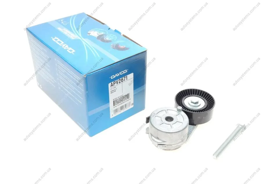 Натяжник ременя генератора Nissan X-Trail/Qashqai/Renault Clio/Fluence/Laguna III 2.0 16 V 07- DAYCO APV2671 (фото 1)