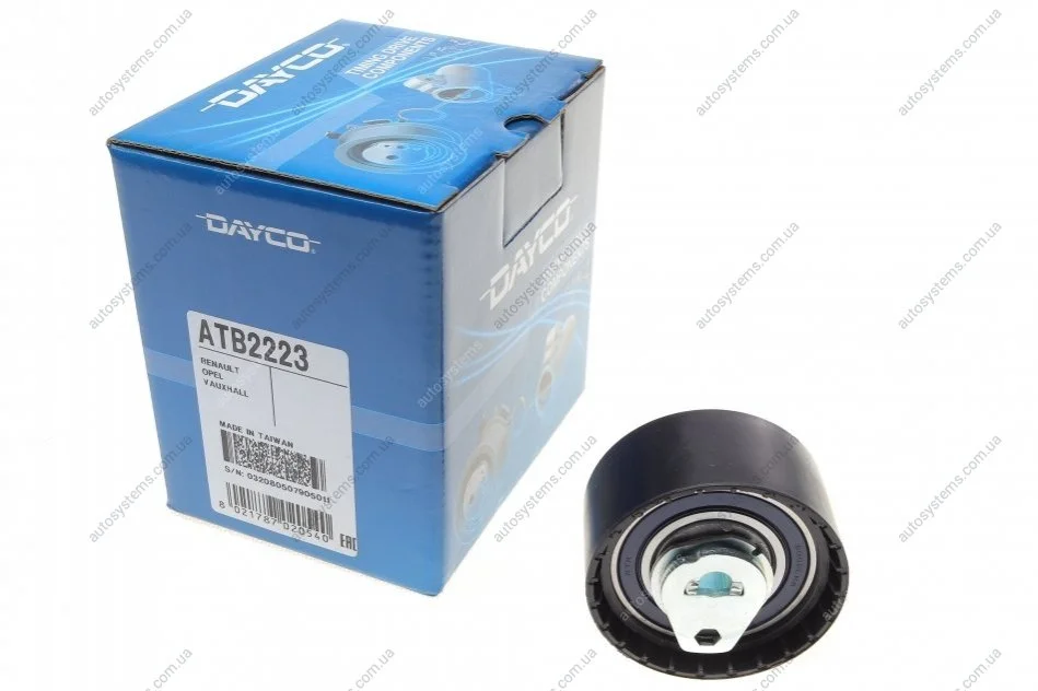 Ролик ГРМ Renault Clio/Laguna/Megane/Scenic 1.8-2.0 98- (натяжний) (66х32) DAYCO ATB2223 (фото 1)