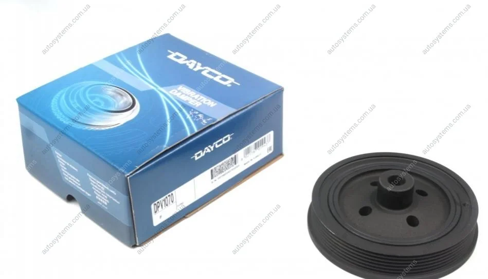 Шків колінвалу Ford Connect 1.8D 02- DAYCO DPV1070 (фото 1)