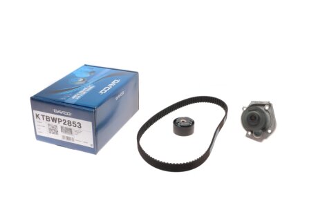 Комплект ГРМ + помпа Fiat Doblo/Opel Combo 1.4i 10- (124х22) DAYCO KTBWP2853