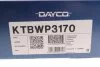 Комплект ГРМ + помпа Fiat Doblo 1.9D/JTD 01- (190x24) DAYCO KTBWP3170 (фото 21)
