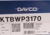 Комплект ГРМ + помпа Fiat Doblo 1.9D/JTD 01- (190x24) DAYCO KTBWP3170 (фото 22)