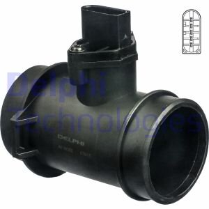 Датчик ДМРВ Delphi AF10282-12B1
