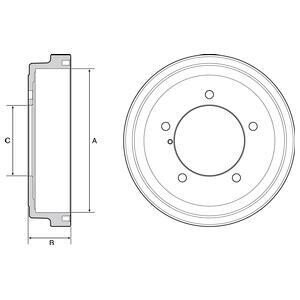Гальмівний барабан Delphi BF531