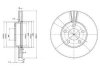 Диск гальмівний (передній) (к-кт 2шт) VW Passat 96-00 (282x25) (вентил.) (с покрит.) Delphi BG3199 (фото 1)