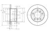 Диск гальмівний (задній) (к-кт 2 шт) MB Sprinter (B901-B904) 96- (272x16) (з покрит.) (повний) Delphi BG3237 (фото 1)