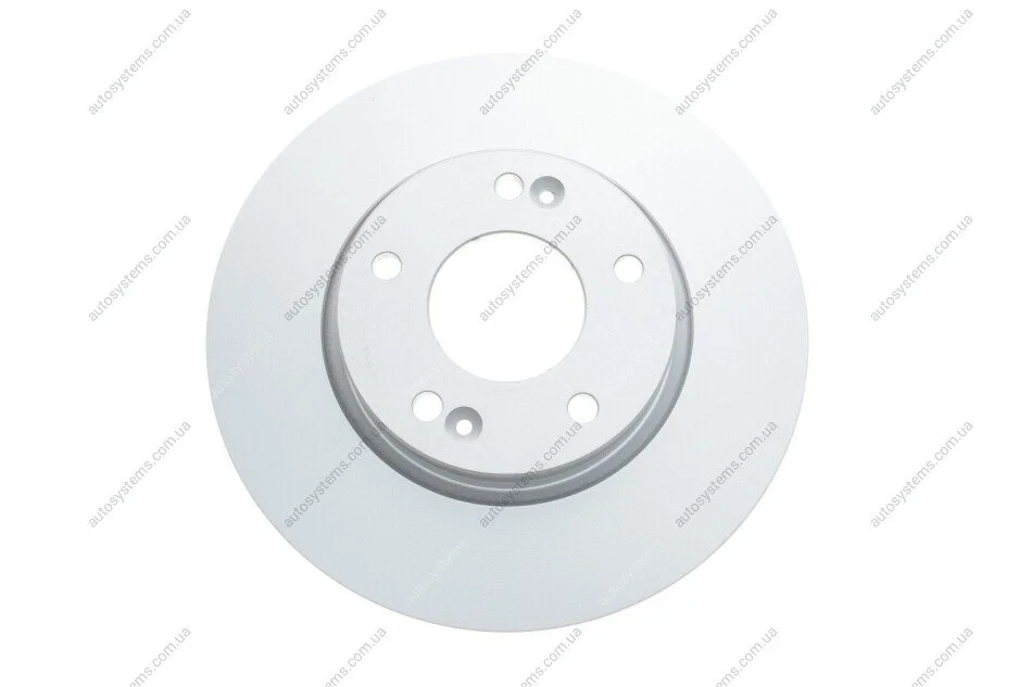 Диск гальмівний (передній) (к-кт 2шт) Hyundai Tucson 04-/Kia Cee\'d 06- (280x26) (з покрит.) (вент.) Delphi BG3861C (фото 1)