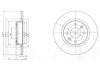 Диск гальмівний (передній) (к-кт 2шт) Renault Logan 04- (259x12) (з покрит.) (повний) Delphi BG4045 (фото 1)