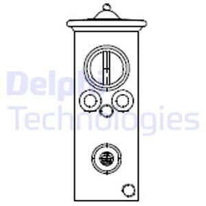 Клапан расширительный кондиционера Delphi CB1002V