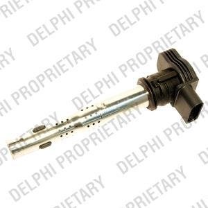 Котушка запалювання Audi A3/A4/A5/A6/Q3/Q5/Skoda Octavia II/SuperB II/VW Golf/Jetta/Passat/T5/T6 04- Delphi CE20034-12B1