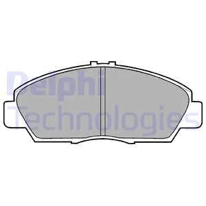 Тормозные колодки дисковые, комплект Delphi LP0869