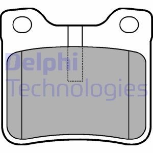 Гальмівні колодки, дискові Delphi LP0991