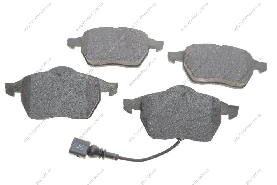 Колодки гальмівні (передні) Audi A3/TT/Seat Leon/Skoda Octavia/VW Golf 96-10 (+датчик) (Continental) Delphi LP1525 (фото 1)