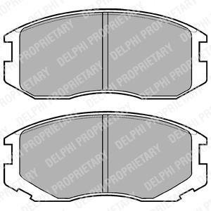 Гальмівні колодки, дискові Delphi LP1594 (фото 1)