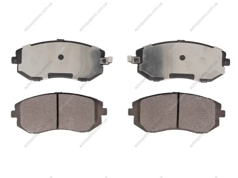 Колодки гальмівні (передні) Subaru Forester 02-/Impreza 00-/Legacy 03-14/Outback 03- Delphi LP1718 (фото 1)