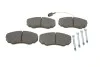 Колодки гальмівні (передні) Citroen Jumper/Fiat Ducato/Peugeot Boxer 02- (Brembo) (+ датчик) Delphi LP1750 (фото 1)