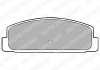 Колодки гальмівні (задні) Mazda 6/RX-7/626 02- (Akebono) Delphi LP1766 (фото 1)