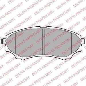 Гальмівні колодки, дискові Delphi LP2036