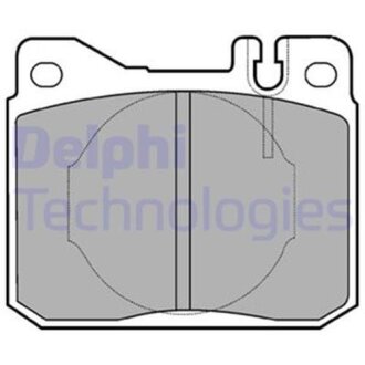 Тормозные колодки дисковые, комплект Delphi LP221