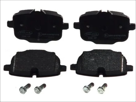 Комплект гальмівних колодок задн, BMW 2 (G42, G87), 3 (G20, G80, G28), 3 (G21, G81), 4 (G22, G82), 4 (G23, G83), 5 (F10), 5 (F11), 5 (G30, F90), 5 (G31), 6 (F12), 6 (F13) 1.6-Electric 06.09- Delphi LP2246