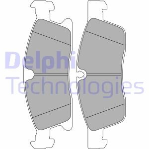 Тормозные колодки дисковые, комплект Delphi LP2298