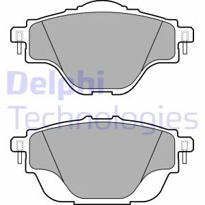 Тормозные колодки дисковые, комплект Delphi LP2509 (фото 1)
