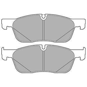Тормозные колодки дисковые, комплект Delphi LP3188