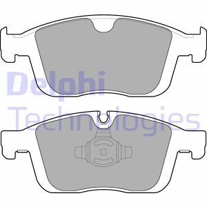 Тормозные колодки дисковые, комплект Delphi LP3258