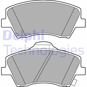 Тормозные колодки дисковые, комплект Delphi LP3264