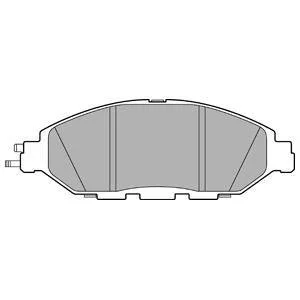 Гальмівні колодки, дискові Delphi LP3278