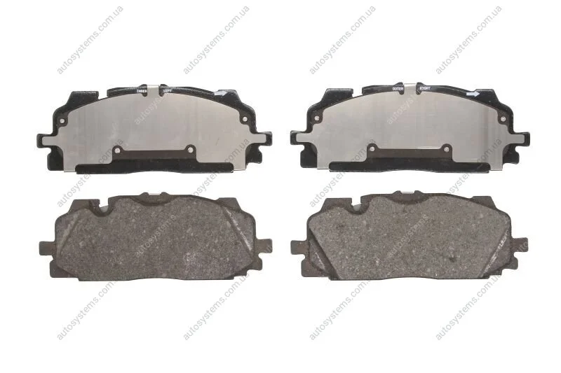 Комплект гальмівних колодок передн, AUDI A3, A4 ALLROAD B9, A4 B9, A5, A6 ALLROAD C8, A6 C8, A7, A8 D5, E-TRON, Q3, Q5, Q7, Q8, Q8 E-TRON BENTLEY BENTAYGA CUPRA FORMENTOR 1.4-Electric 01.15- Delphi LP3302 (фото 1)
