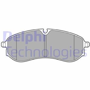 Тормозные колодки дисковые, комплект Delphi LP3641