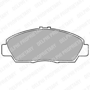 Тормозные колодки дисковые, комплект Delphi LP869