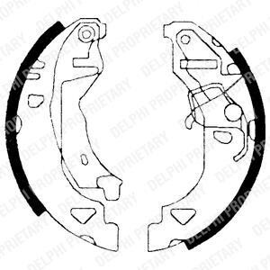 Колодки тормозные барабанные, комплект Delphi LS1682