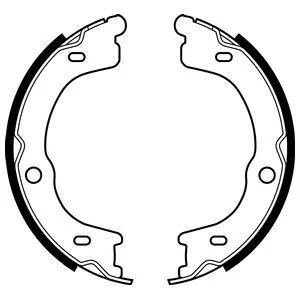Гальмівна колодка KIA SORENTO I 2.5D/3.3 08.02-12.11 Delphi LS2048 (фото 1)