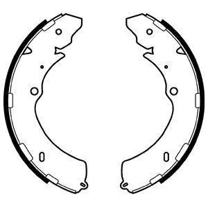 Гальмівна колодка ISUZU D-MAX I, D-MAX II, D-MAX III 1.9D/2.5D/3.0D 05.02- Delphi LS2063 (фото 1)