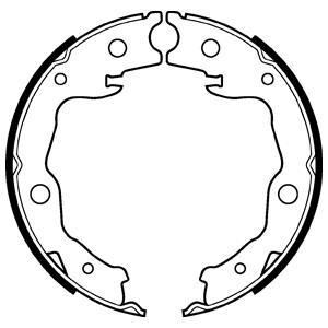 Колодки тормозные стояночного тормоза Delphi LS2116