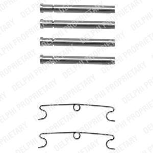 Комплект монтажный тормозных колодок Delphi LX0170