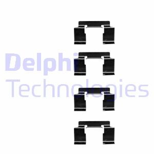 Комплект монтажный тормозных колодок Delphi LX0337