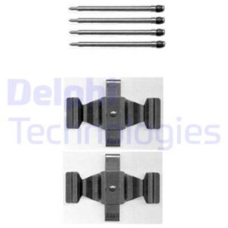 Комплект монтажный тормозных колодок Delphi LX0398