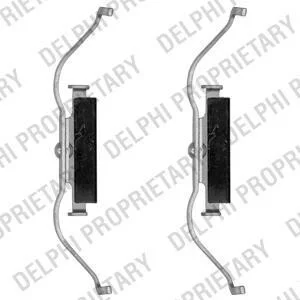 Комплект монтажный тормозных колодок Delphi LX0490