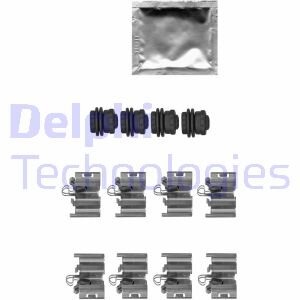 Комплект монтажный тормозных колодок Delphi LX0668