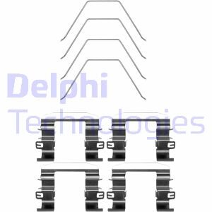 Комплект монтажный тормозных колодок Delphi LX0669