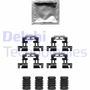 Комплект монтажный тормозных колодок Delphi LX0677