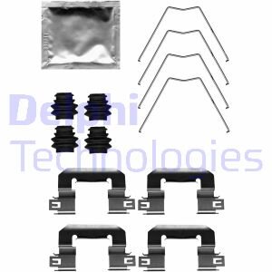 Комплект монтажный тормозных колодок Delphi LX0711