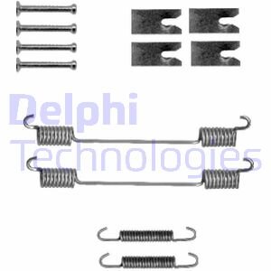 Комплект монтажный тормозных колодок Delphi LY1327